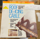 Frost king Easy Heat ADKS Series electric roof gutter de-icing cable kit 100ft