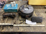 Antique 1920 Detex Guardsman Watch Clock Station Complete Set Key tags security