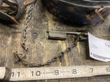 Antique 1920 Detex Guardsman Watch Clock Station Complete Set Key tags security