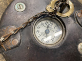 Antique 1920 Detex Guardsman Watch Clock Station Complete Set Key tags security