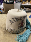 Vtg Director Jewels Shriners Masonic Fez Hat 7 1/8 Butler Alhambr Fraternal Maso