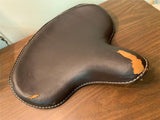 Solo Seat Harley Panhead Knucklehead Flathead WL UL VL Vintage Pogo Police Brown