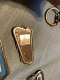 Vintage 1954 Motorama Dodge Firearrow concept car key chain Blank Auto Hot Rod!
