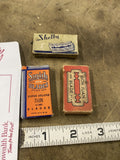 Vintage Double Edge Safety Razor Blades Lot - Smith Don Juan -Shelby Smith Shavi