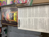 Vintage TSR Dungeon! Fantasy Board Game 1981 Complete Box Cards Pieces