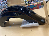 NOS OEM Rear Fender Factory Paint Vivid Black Heritage Softail FLSTC 86-99 strip
