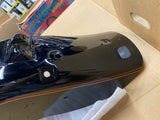 NOS OEM Rear Fender Factory Paint Vivid Black Heritage Softail FLSTC 86-99 strip
