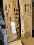 NOS OEM Rear Fender Factory Paint Vivid Black Heritage Softail FLSTC 86-99 strip