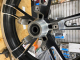 Harley Enforcer Mag Wheels Touring 09^ Black 5x16 3.5x19 Street Road Glide FLH