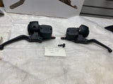 Black Handlebar Controls Ironhorse Hydraulic Clutch Harley 96-06 Chopper NEW!
