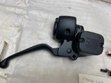 Black Handlebar Controls Ironhorse Hydraulic Clutch Harley 96-06 Chopper NEW!