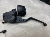 Black Handlebar Controls Ironhorse Hydraulic Clutch Harley 96-06 Chopper NEW!