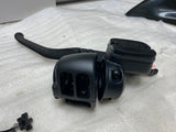 Black Handlebar Controls Ironhorse Hydraulic Clutch Harley 96-06 Chopper NEW!