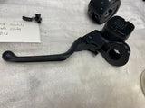 Black Handlebar Controls Ironhorse Hydraulic Clutch Harley 96-06 Chopper NEW!