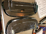 Kuryakyn Chrome/Black Heavy Industry Driver Floorboards - 7041-7042