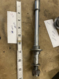 Kawasaki Kz400  OEM 1976 Front axle assy