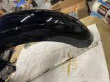 Vivid Black Front Fender Roller 5 1/2 Harley Touring Street Road glide fLH King