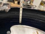 Vivid Black Front Fender Roller 5 1/2 Harley Touring Street Road glide fLH King
