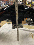Vivid Black Front Fender Roller 5 1/2 Harley Touring Street Road glide fLH King