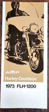 VTG Original 1973 Harley Davidson Electra Glide FLH-1200 NOS AMF Brochure