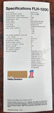 VTG Original 1973 Harley Davidson Electra Glide FLH-1200 NOS AMF Brochure