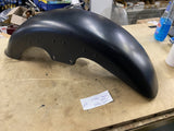 Harley Davidson Fatboy Front Fender Black Denim Matte FLSTF