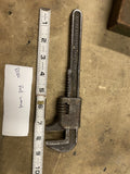Vintage Ford Adjustable Monkey Wrench Logo Antique Tools Auto Truck 9" 1920's
