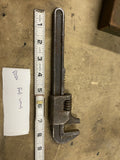 Vintage Ford Adjustable Monkey Wrench Logo Antique Tools Auto Truck 9" 1920's