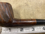 Vintage Foxcroft Briar Smoking Pipe Estate Flame grain texture billiard dublin