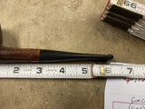 Vintage Foxcroft Briar Smoking Pipe Estate Flame grain texture billiard dublin