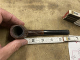 Vintage Foxcroft Briar Smoking Pipe Estate Flame grain texture billiard dublin