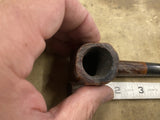 Vintage Foxcroft Briar Smoking Pipe Estate Flame grain texture billiard dublin