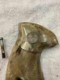 Smith & Wesson S&W K Frame Target Grips Vintage Franzite Grips Square Butt