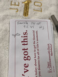 Vtg Competiton Target Colt 45 1911 Grips Panels Franzite Marbled TC-45 Sports in