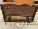 Vintage Zenith G730 AM/FM Tube Radio Phono Input USA Tabletop Very Nice Works!