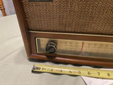 Vintage Zenith G730 AM/FM Tube Radio Phono Input USA Tabletop Very Nice Works!