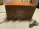 Vintage Zenith G730 AM/FM Tube Radio Phono Input USA Tabletop Very Nice Works!