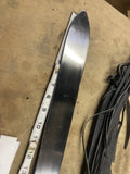 Vtg 50's  Garza No. 721 Machete Hand tooled Fancy Leather Sheath - 26" Blade NOS