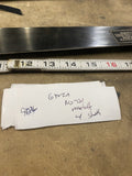 Vtg 50's  Garza No. 721 Machete Hand tooled Fancy Leather Sheath - 26" Blade NOS