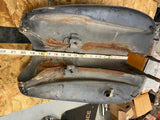 Stretched Softail Gas tank Harley 1984-1999 1 piece A/c Cap Chopper Custom FXST