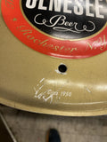 Vintage Genesee Beer Thermometer Sign Tin Metal Breweriana 27" no guts Barmaid