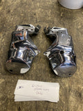 84-86 Honda GL1200 Goldwing Aspencade Right Left Carburetor Carb Covers Chrome