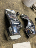 84-86 Honda GL1200 Goldwing Aspencade Right Left Carburetor Carb Covers Chrome