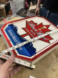 Vtg Black Label Beer Sign Light Canadian Heritage Collectible Breweriana Adverti