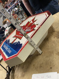 Vtg Black Label Beer Sign Light Canadian Heritage Collectible Breweriana Adverti