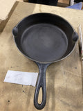 Vintage Griswold Erie PA #6 699 Skillet Griddle Cast Iron 1920's Side pours Logo
