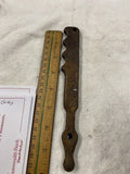 Antique Cast Iron Stove Lid Lifter Tool Wood Coal Burners Groban Jockey shifter