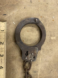 Vtg Handcuffs Metal 50's law enforcement Chain link Collectible