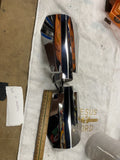 Motorcycle Chrome Coffin Cut Hand Guards Harley Dyna Touirng Softail Sportster