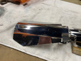 Motorcycle Chrome Coffin Cut Hand Guards Harley Dyna Touirng Softail Sportster